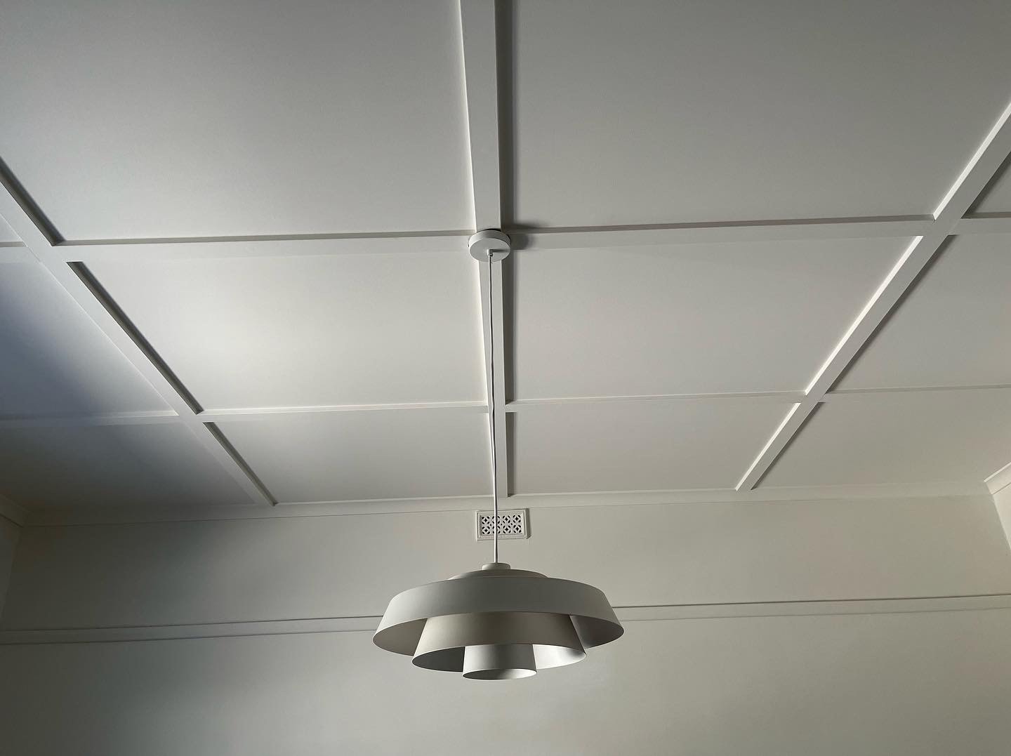 Adelaide period ceiling restoration with decorative panels
